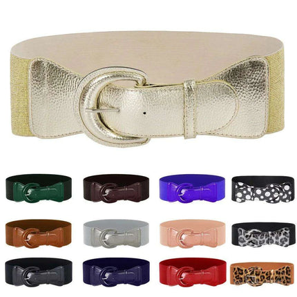 Chic Wide Hook Elastic Waist Belt - Trendy Women's Accessory in Vibrant Colors - Sizes S to XL - Très Elite