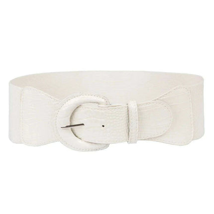 Chic Wide Hook Elastic Waist Belt - Trendy Women's Accessory in Vibrant Colors - Sizes S to XL - Très Elite