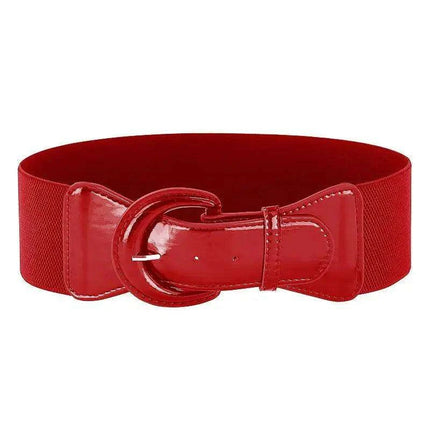 Chic Wide Hook Elastic Waist Belt - Trendy Women's Accessory in Vibrant Colors - Sizes S to XL - Très Elite