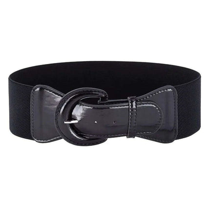 Chic Wide Hook Elastic Waist Belt - Trendy Women's Accessory in Vibrant Colors - Sizes S to XL - Très Elite