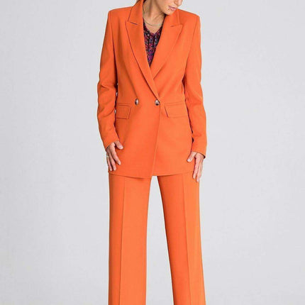 Chic Wide-Leg Pants with Modern Waist Design - Très Elite