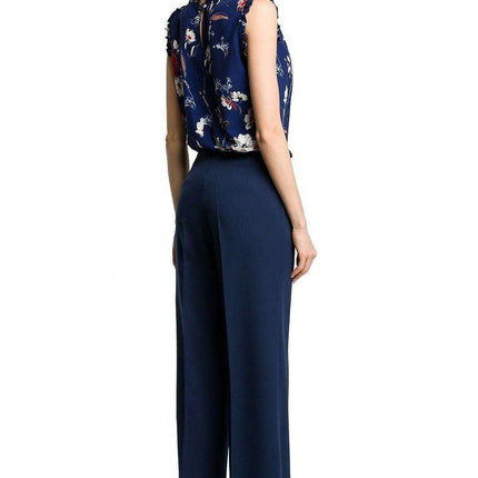 Chic Wide-Leg Trousers for Women with Convenient Side Pockets - Très Elite