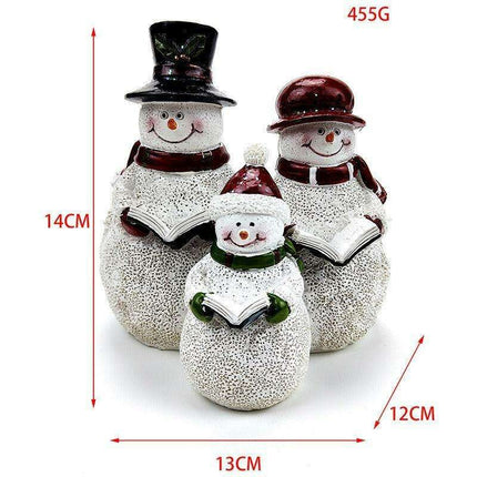 Chic Winter Snowman Decor | Opulent Holiday Accent