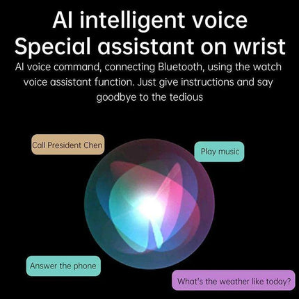 Chic Women's Bluetooth Smartwatch with Customizable AMOLED Screen and NFC Functionality- Très Elite- Très Elite