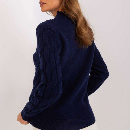 Chic Women's Turtleneck Knit Sweater - Très Elite