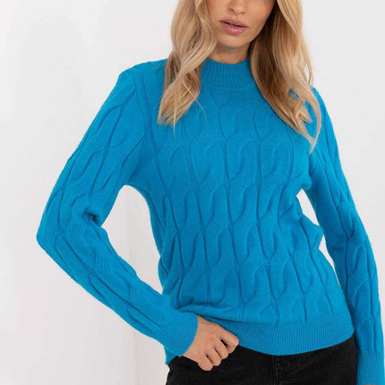 Chic Women's Turtleneck Knit Sweater - Très Elite