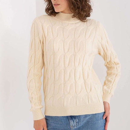 Chic Women's Turtleneck Knit Sweater - Très Elite
