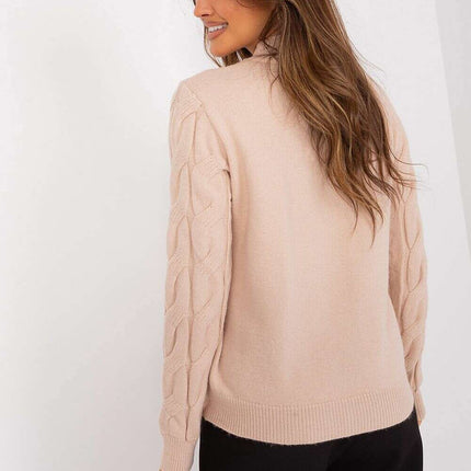 Chic Women's Turtleneck Knit Sweater - Très Elite