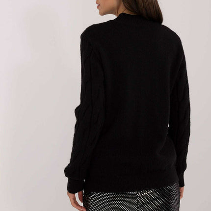 Chic Women's Turtleneck Knit Sweater - Très Elite