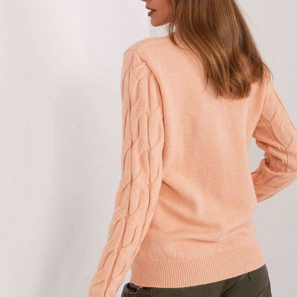 Chic Women's Turtleneck Knit Sweater - Très Elite