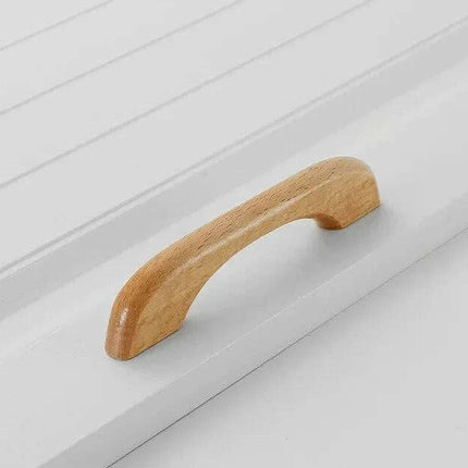 Chic Wooden Cabinet Knobs - Distinctive Walnut & Beech Drawer Handles for Elegant Home Interiors - Très Elite