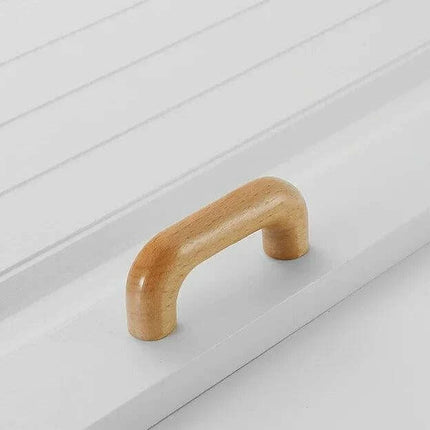 Chic Wooden Cabinet Knobs - Distinctive Walnut & Beech Drawer Handles for Elegant Home Interiors - Très Elite