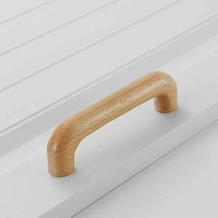 Chic Wooden Cabinet Knobs - Distinctive Walnut & Beech Drawer Handles for Elegant Home Interiors - Très Elite