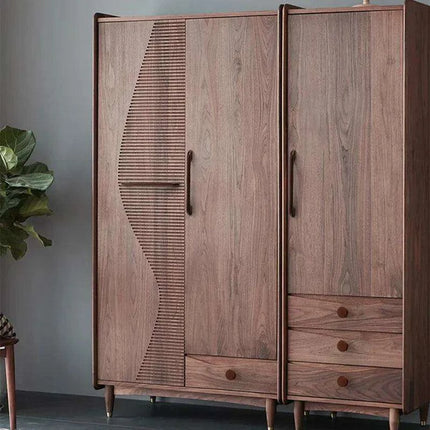 Chic Wooden Cabinet Knobs - Distinctive Walnut & Beech Drawer Handles for Elegant Home Interiors - Très Elite