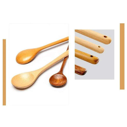 Chic Wooden Cooking and Serving Spoons Collection - Must-Have Kitchen Essentials - Très Elite