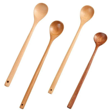 Chic Wooden Cooking and Serving Spoons Collection - Must-Have Kitchen Essentials - Très Elite