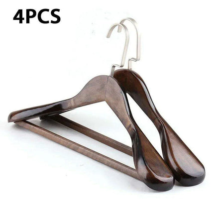 Chic Wooden Hanger Collection for Stylish Closet Arrangement- Très Elite- Très Elite
