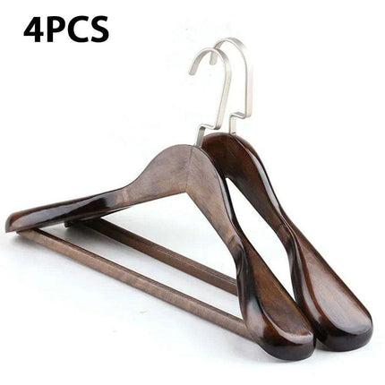 Chic Wooden Hanger Collection for Stylish Closet Arrangement - Très Elite