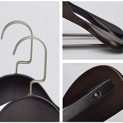 Chic Wooden Hanger Collection for Stylish Closet Arrangement - Très Elite