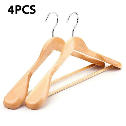 Chic Wooden Hanger Collection for Stylish Closet Arrangement - Très Elite