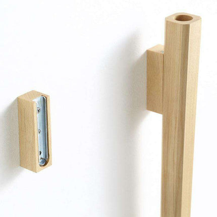 Chic Wooden Wall-Mounted Floral Vase - 14.5cm Elegant Display Stand - Très Elite