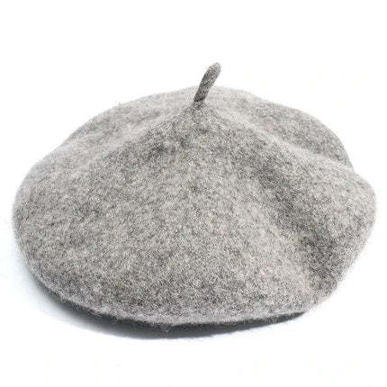 Chic Wool Beret for Women - Timeless Style Meets Cozy Comfort - Très Elite