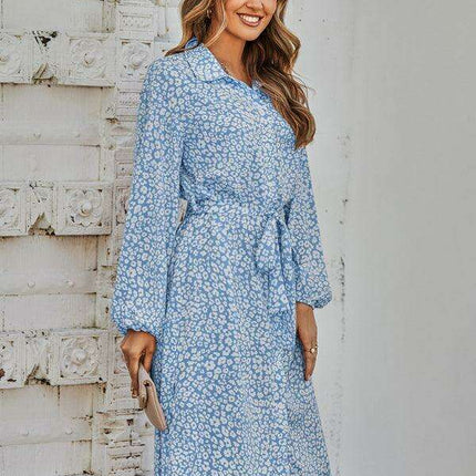 Chic Woven Cardigan Dress with Elegant Waist Belt for Fashionable Women - Très Elite