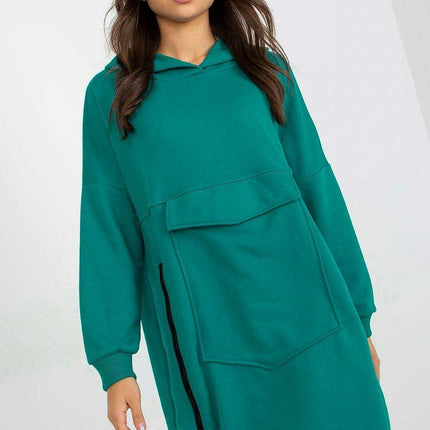Chic Zip-Up Hooded Sweatshirt - Très Elite