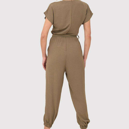 Chic Zip-Up Jumpsuit by Ax Paris - Très Elite