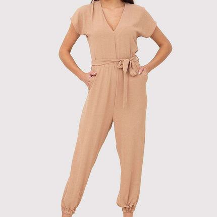 Chic Zip-Up Jumpsuit by Ax Paris