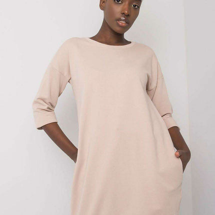 Chic and Cozy Sweatshirt Dress for All-Day Wear - Très Elite