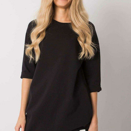 Chic and Cozy Sweatshirt Dress for All-Day Wear - Très Elite
