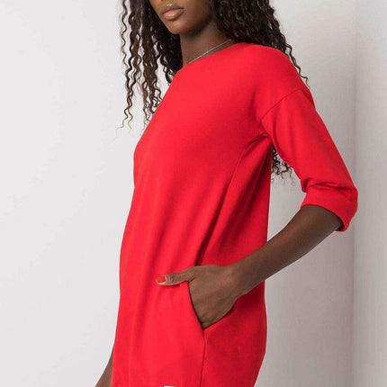 Chic and Cozy Sweatshirt Dress for All-Day Wear - Très Elite