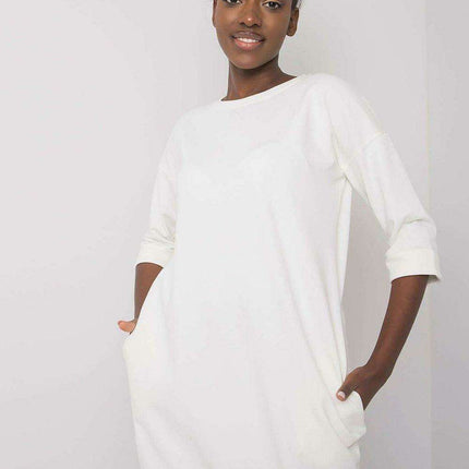 Chic and Cozy Sweatshirt Dress for All-Day Wear - Très Elite