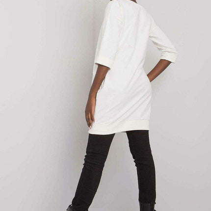 Chic and Cozy Sweatshirt Dress for All-Day Wear - Très Elite