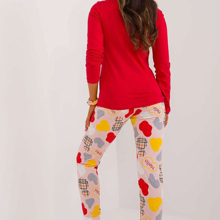 Chic and Cozy Women’s Colorful Cotton Blend Pajama Set for Ultimate Relaxation - Très Elite