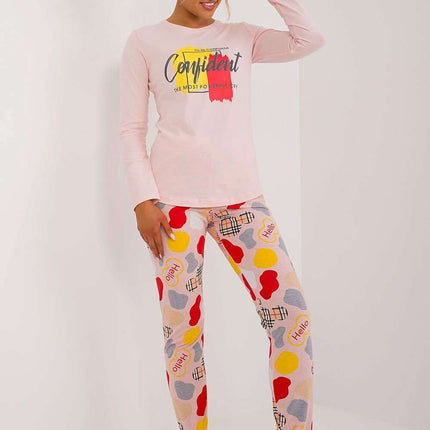 Chic and Cozy Women’s Colorful Cotton Blend Pajama Set for Ultimate Relaxation - Très Elite
