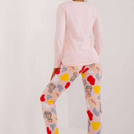 Chic and Cozy Women’s Colorful Cotton Blend Pajama Set for Ultimate Relaxation - Très Elite