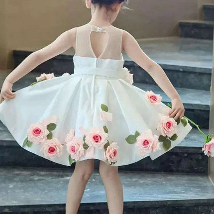 Children's Host Performance Appliques Evening Gown- Très Elite- Très Elite