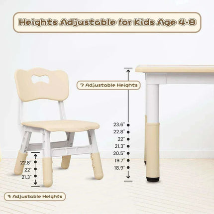 Children's Study Desk and Chair Set - Premium Learning Furniture for Kids - Très Elite