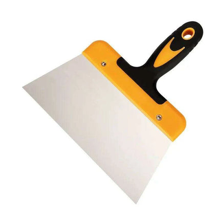 Chocolate Coating Spatula & Dough Scraper Set with Premium Stainless Steel and Elegant Red Wood Handle - Très Elite