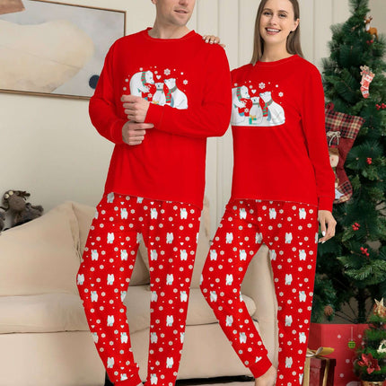 Christmas Family Pajamas Matching Sets Christmas Sleepwear Parent-Child Pjs Outfit For Christmas Holiday Xmas Party - Très Elite