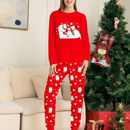 Christmas Family Pajamas Matching Sets Christmas Sleepwear Parent-Child Pjs Outfit For Christmas Holiday Xmas Party - Très Elite