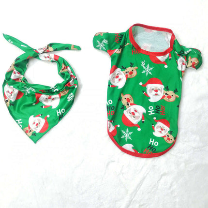 Christmas Pajamas For Family Matching Family Christmas PJs Sets Santa Claus Printed Top Sleepwear - Très Elite