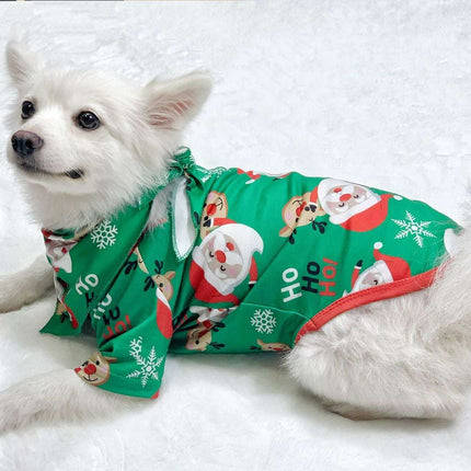 Christmas Pajamas For Family Matching Family Christmas PJs Sets Santa Claus Printed Top Sleepwear - Très Elite