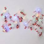 Red Snowman Colorful Light