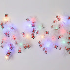 Santa Claus Colorful Light