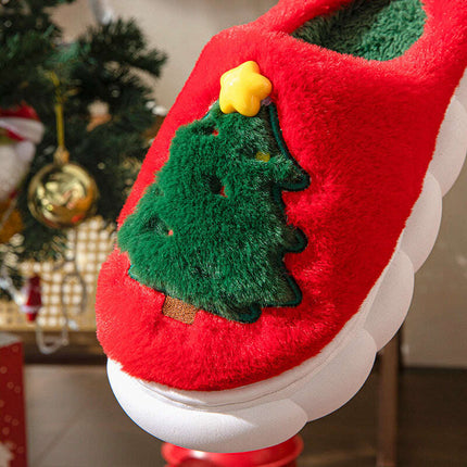 Christmas Tree Women's Home Slippers - Très Elite