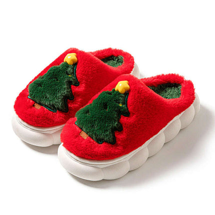 Christmas Tree Women's Home Slippers - Très Elite