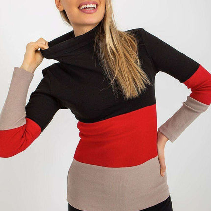 Chunky Knit Turtleneck Pullover - Très Elite